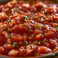 Canned Tomato Pasta Sauce in 25 Minutes