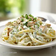 Chicken Fettuccine Alfredo in 30 Minutes
