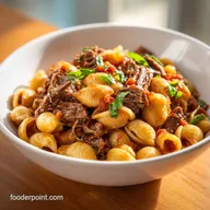 Creamy Beef and Shells in 30 Minutes