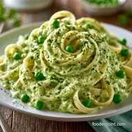 Creamy Peas and Mint Pasta in 20 Minutes