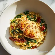One-Pot Creamy Tuscan Orzo