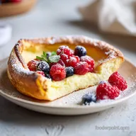 Dutch Baby Recipe for 4 Servings: Fluffy Cast Iron Baked Pancake