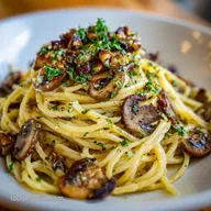 Garlic Mushroom Pasta in 25 Minutes