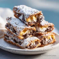 Cannoli Bars Recipe with Ricotta Filling in 60 Minutes