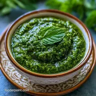 Indian Mint Chutney in 10 Minutes