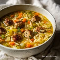 One-Pot Italian Sausage Orzo Soup
