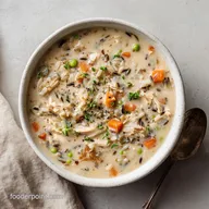 Leftover Turkey Wild Rice Soup