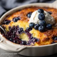 Lemon Blueberry Dump Cake: Zesty and Creamy
