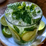 Lime Mint Mocktail in 5 Minutes