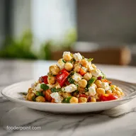 Mediterranean Chickpea Salad in 15 Minutes