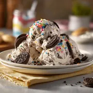 Cookies and Cream Ice Cream in 15 Minutes: A Creamy Dessert