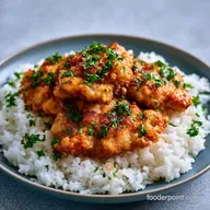 One Pan Chicken Rice for 6 Servings