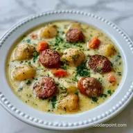 One-Pot Sausage and Potatoes Soup
