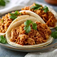 Shredded Chicken Tacos in 38 Minutes