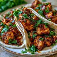 Skillet Chicken Tacos: Pan-Seared and Zesty