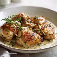 Slow Cooker Chicken Thighs with Potatoes