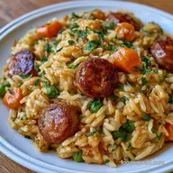 Smoked Sausage Fried Rice in 25 Minutes