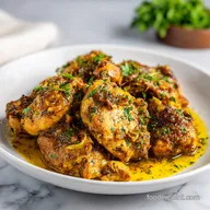 Smothered Chicken with Silky Gravy for 6 Servings