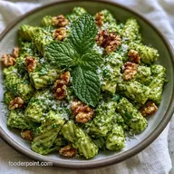 Spring Mint Pesto Pasta in 20 Minutes