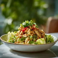 Thai Chicken Salad Peanut Dressing: For 4 Servings