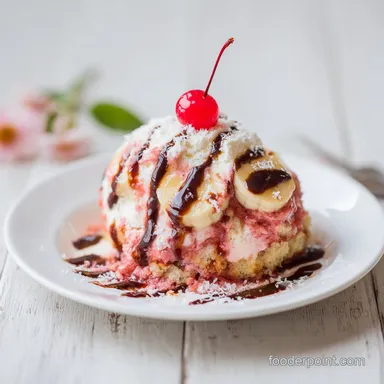 Banana Split Dump Cake Recipe: Baked in 50 Minutes Recipe Card
