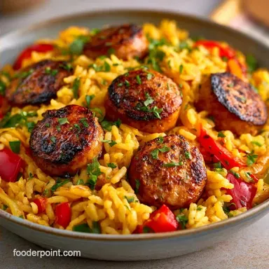 Cajun Sausage and Rice One-Pot