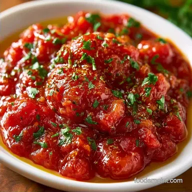 Canned Tomato Pizza Sauce in 30 Minutes