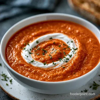 Creamy Tomato Soup for 6 Servings