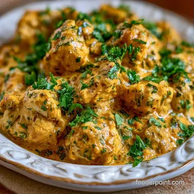 Chicken Korma with Coconut Milk Recipe Card