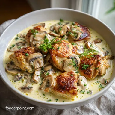 Chicken Riesling: Silky and Creamy Recipe Card