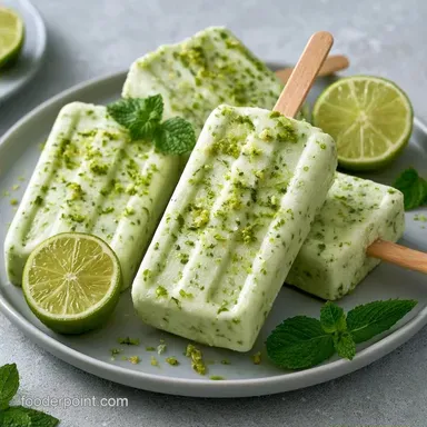 Frozen Mint Treat with Coconut Milk