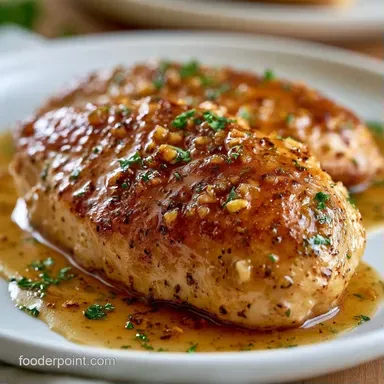 Creamy Chicken Breast for 4 Servings Recipe Card