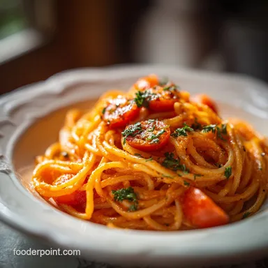 Creamy Tomato Pasta Recipe in 20 Minutes Recipe Card