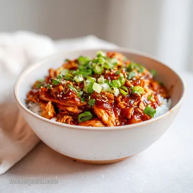 Crockpot BBQ Chicken for 6 Servings Recipe Card