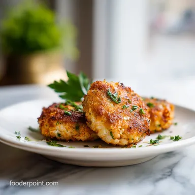 Salmon Patties Recipe for 4 Servings Recipe Card