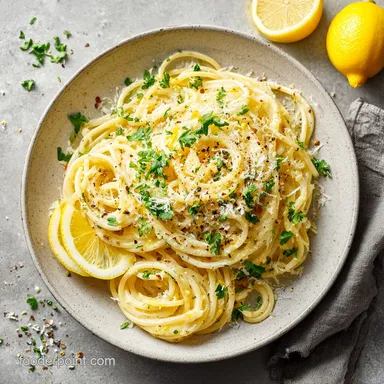 Easy Creamy Lemon Pasta in 15 Minutes