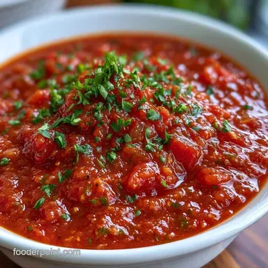 Canned Tomato Sauce for 28 Servings Recipe Card