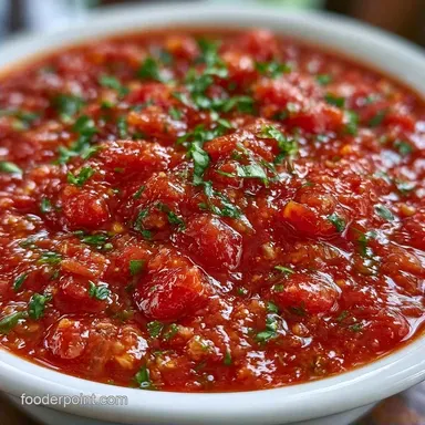 Canned Tomato Sauce for 28 Servings