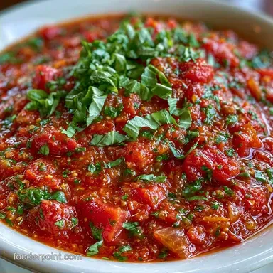 Tomato Sauce with Roma Tomatoes