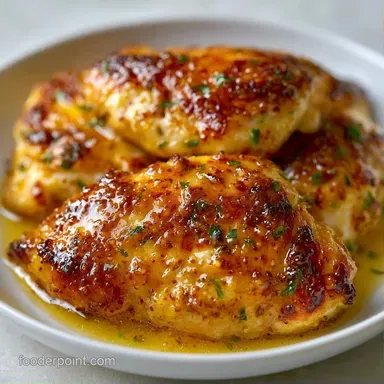 Honey Mustard Chicken in 35 Minutes Recipe Card