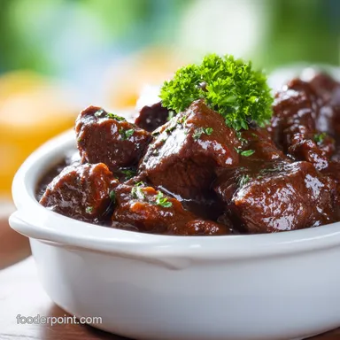 Instant Pot Beef Stew for 6 Servings Recipe Card