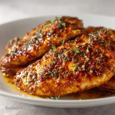 Juicy Air Fryer Chicken in 20 Minutes Recipe Card