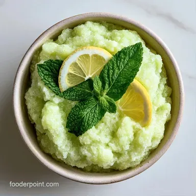 Mint Lemonade Slush in 5 Minutes Recipe Card