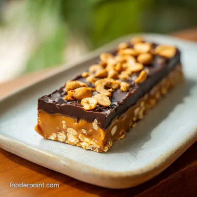 No Bake Chocolate Peanut Butter Bars: For 16 Servings