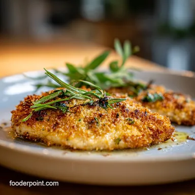 Parmesan Crusted Chicken Baked in 25 Minutes Recipe Card