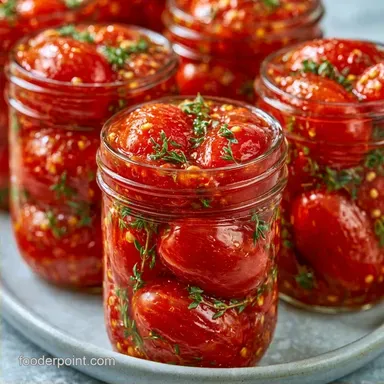 Pressure Canned Tomatoes for 4 Quarts