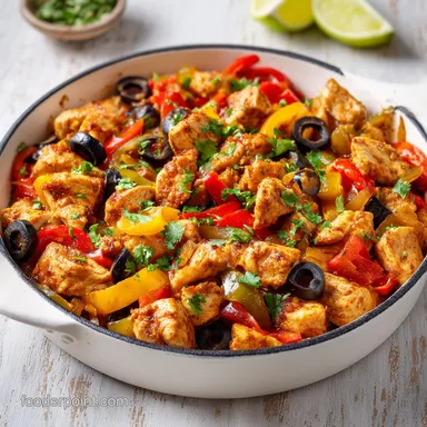 Santa Fe Chicken Skillet for 4 Servings