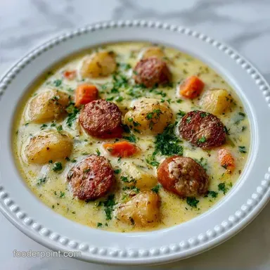 One-Pot Sausage and Potatoes Soup