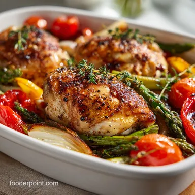 Sheet Pan Chicken Veggies with Potatoes