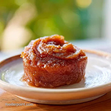 Mahogany Slow-Cooked Apple Butter for 80 Servings Recipe Card